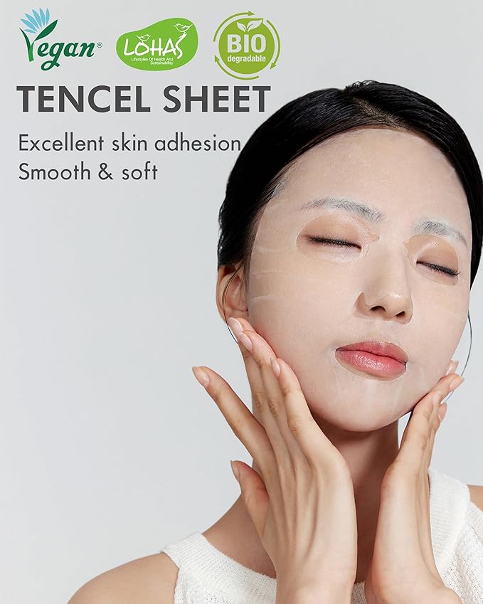 DERMAL Seoul Face Retinol 3X Daily Quick Mask 36 Sheet – Korean Skincare Vegan Tencel Facial Masks - Anti Aging, Wrinkle Improvement Mask Sheets with Collagen, LHA, Peptide