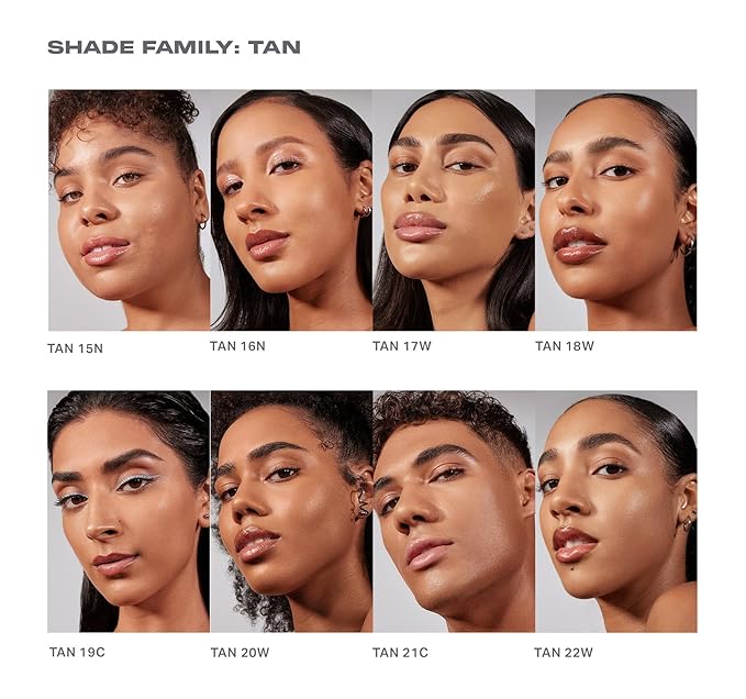 Morphe Lightform Dewy Foundation - Extended Hydration Foundation Makeup with a Lasting, Natural Radiant Finish - Long-Wearing Formula with Buildable, Medium Coverage - Tan 21C (1.01 fl oz)