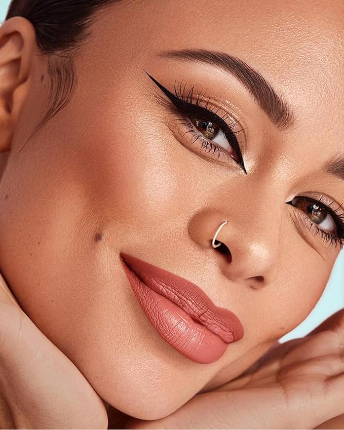 MAKI YIKA 3Pc Matte Lipstick Makeup, Pink Nude Lipstick For Women Long Lasting Smudge Proof Non Transfer Lip Makeup Cruelty Free |Pink/Nude/Rosey