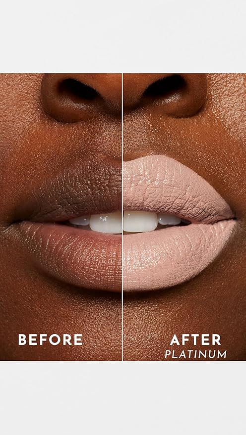 Lawless Women's Forget the Filler Lip-Plumping Line-Smoothing Satin Cream Lipstick, Platinum, Pink, 0.1 Ounce