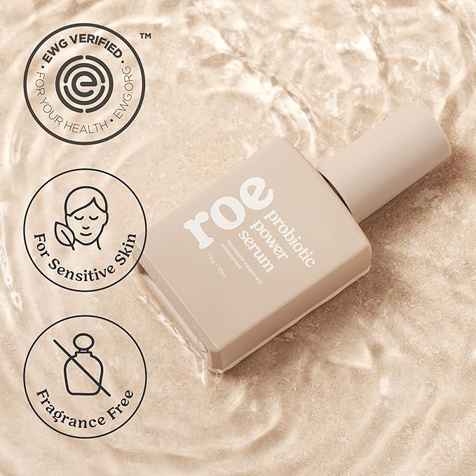 Roe Wellness- Baby Serum Hydrating Skincare EWG Verified Non-Toxic Ingredients Probiotic Protection | Hydrate, Soothe, Safe For All Skin Babies, Infants, Toddlers & Kids (Power Serum)