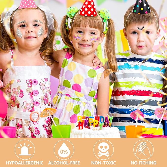 Pink Glitter Lipstick Makeup Mermaid Sequins for Eye Hair, Singer Concerts Party Festival Sparkling Chunky Lip Glitter for Women,Pink Lips