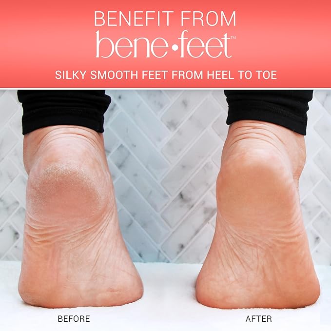 Benefeet Deep Sleep Overnight Foot Repair Gift Set - Luxurious Foot Care for Dry, Cracked Heels - Perfect Self-Care Gift for Any Occasion (3-Piece Set)