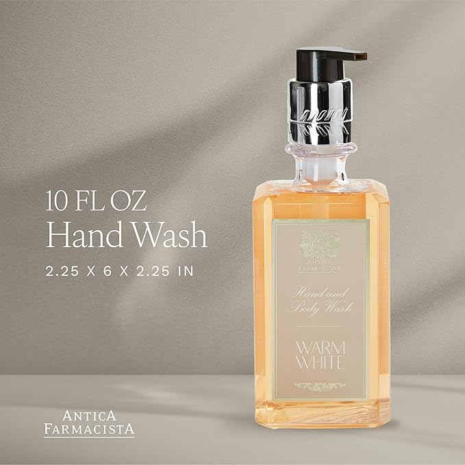 Antica Farmacista Hand Wash -Warm White, 10 Fl Oz (Pack of 1)