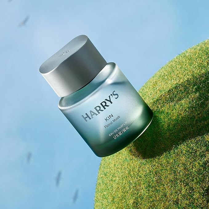 Harry's Kin Men's Cologne - Floral Musk Scent - 1.7 fl oz - Notes of Blackcurrant, Musk & Cashmere Wood - Long-Lasting Eau de Parfum Men's Fragrance