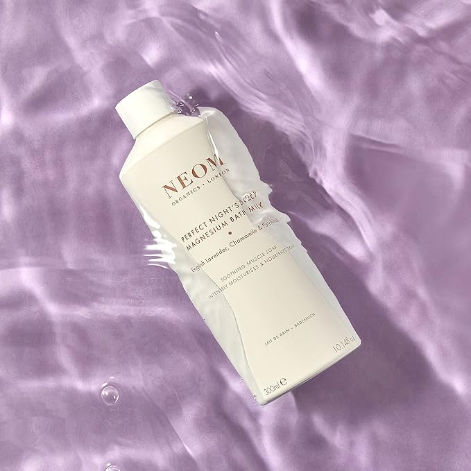 NEOM- Magnesium Bath Milk (Perfect Night's Sleep), 10.14 Ounce (Pack of 1), White