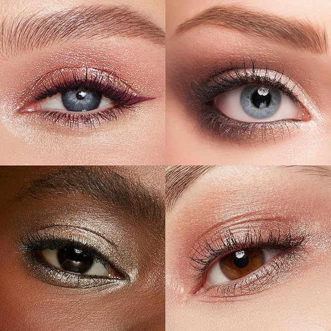 Neutral Eyeshadow palette, Nude eye shadow palette, Matte, Metallic Shimmer Finish, High-Pigment eyeshadow makeup palette with Mirror, Long-lasting Wear, Vegan, Cruelty-free - 0.5oz