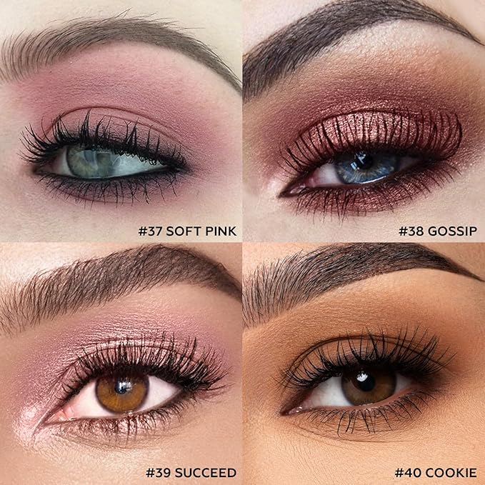 FOCALLURE 4PCS Cream Eyeshadow Stick Sets,Highlighter Eye Shadow Pencil with Crease-proof Formula,Long Lasting Waterproof Eyes Makeup,Sherbet Kiss