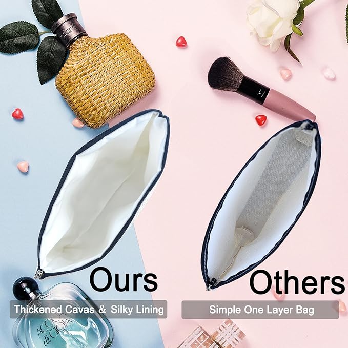 Ancpeany 18th Birthday Gifts for Girls: Makeup Bag, 2007 Happy 18th Birthday Decorations, Cosmetic Travel Pouch