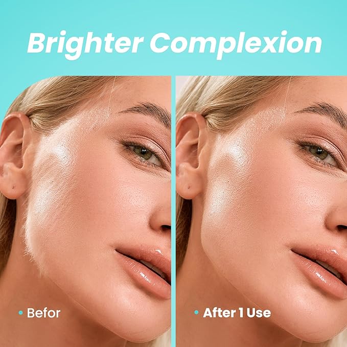 Sonic Dermaplaning Tool for Face - Rechargeable Dermaplane Razor with 6 Refill Dermablades, Facial Hair & Peach Fuzz Remover for Women (Pink)