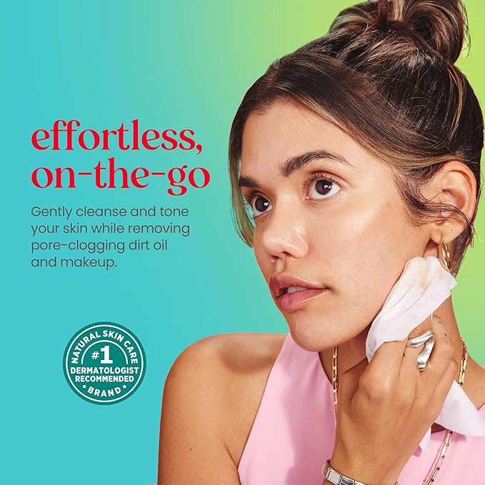 Burt's Bees Back To School Dorm Essentials, Coconut & Lotus Face Wipes, for All Skin Types, Micellar Makeup Remover & Facial Cleansing Towelettes, 30 Ct. (3-Pack)