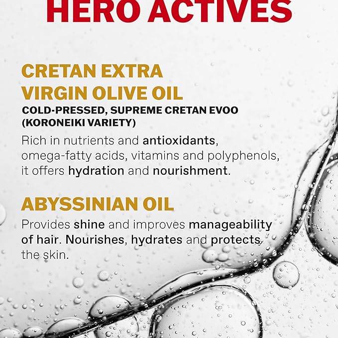 KORRES Athenian Grooming 4-in-1 Men’s Care Oil, Dry Oil for Hair & Beard with Achillea Millefolium, Abyssinian, Almond & Olive Oils, Detangles, Softens, Vegan, Silicone & Paraben Free, 3.38 Fl Oz