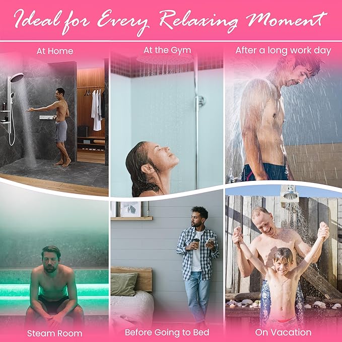 Shower Steamers Aromatherapy - 8 Pack Eucalyptus Shower Steamers for Women & Men with Essential Oils, Natural Stress Relief & Self Care Shower tablets for Spa, Mothers Day Gift, Birthday and Christmas