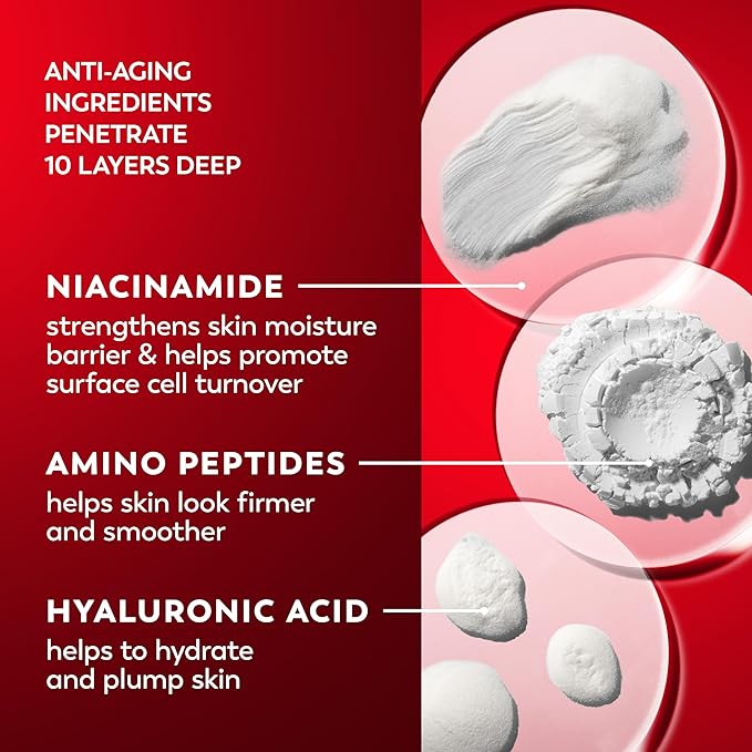 Olay Face Moisturizer, Regenerist Micro-Sculpting Cream for Women, Trial Size - Instant Hydration, Anti-Aging, Anti-Wrinkle, Firming Skin Care - Hyaluronic Acid, Niacinamide, Amino Peptides, 0.5 Oz