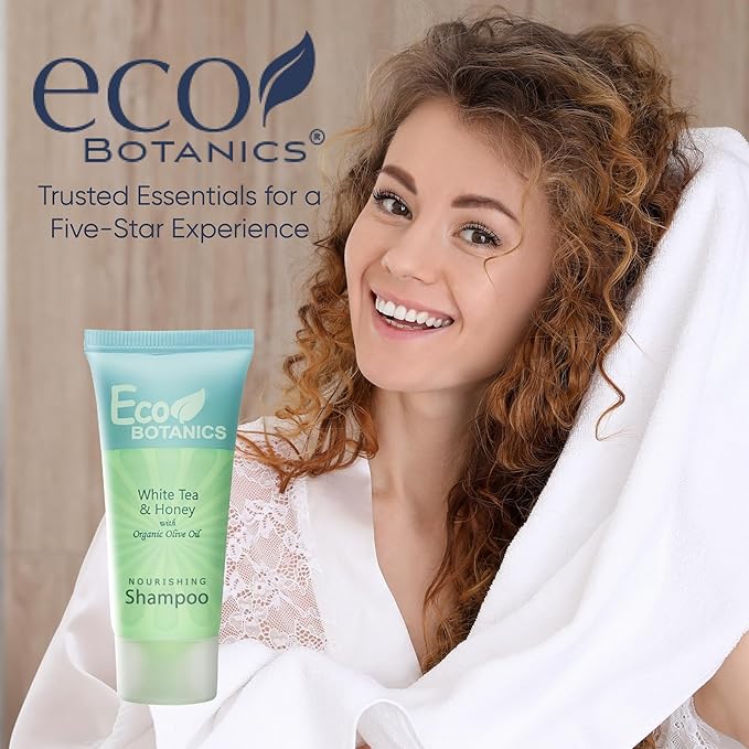 Eco Botanics Travel-Size Hotel Shampoo .85 oz (Case of 20)