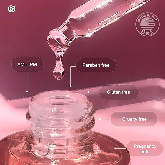 Glow Serum & Infinite Aura Moisturizer Bundle - THD Vitamin C Face Serum + Ceramide & Hyaluronic Barrier Repair Cream with Copper Peptide, 1 fl oz + 1.7 fl oz