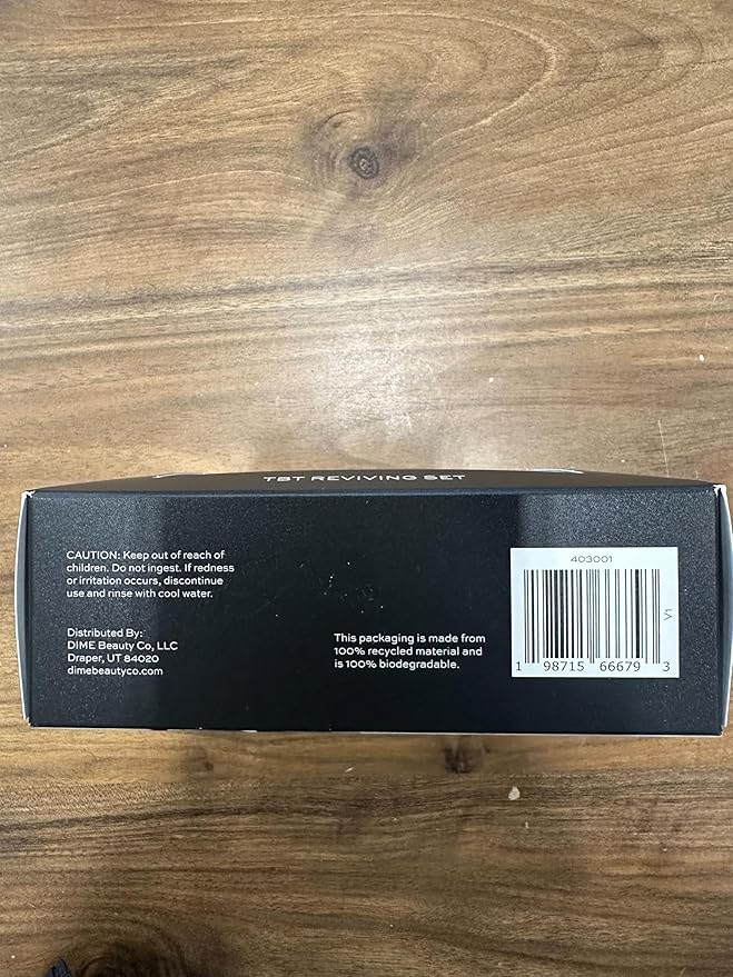 DIME Beauty TBT Reviving Skincare Set ($32 Value) - Includes TBT Cream (15 ml) + Serum (10 ml), Formulated with Bakuchiol, a Clean Retinol Alternative to Reduce the Appearance of Fine Lines