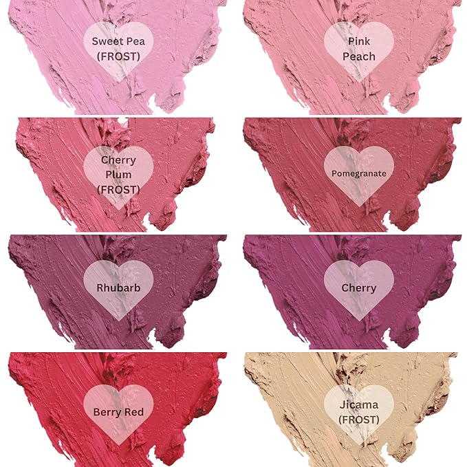 Fifth & Skin BOTANICAL Lipstick (RHUBARB) | Made in USA | Vegan | Natural | Organic | Cruelty Free | Paraben Free | NO Lead | Moisturizing Color that's Good for your Lips!