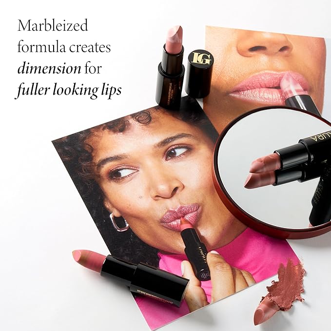 LAURA GELLER NEW YORK Italian Marble Sheer Lipstick - Prego - Hydrating & Lightweight - Vitamin E & Caster Seed Oil - Cream Finish