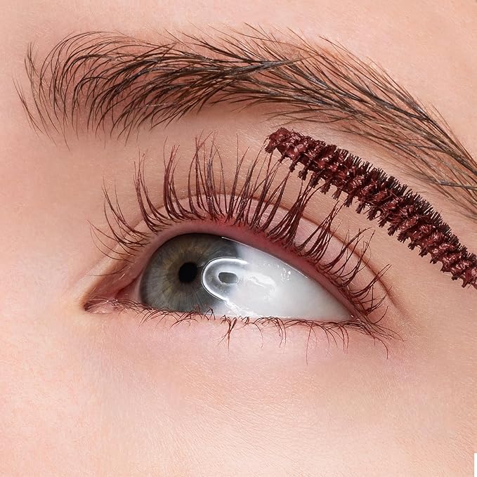COSNORI Perfect Setting Waterproof Mascara Long&Curl 06 Urban Red – Long-Lasting Smudge - Burgundy Maroon Mascara - Korea Waterproof, Long lash, Strong fixing, Silk Amino Acids - 0.23fl oz (7ml)