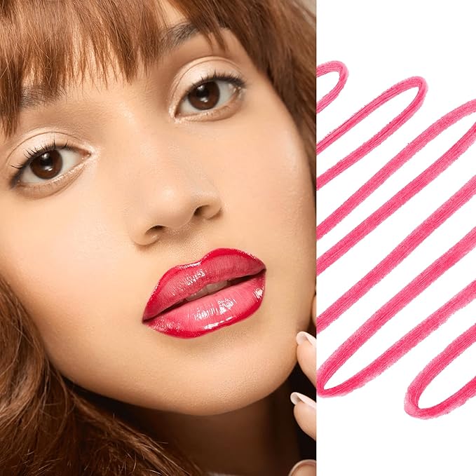 Gerard Cosmetics Lip Pencil (Immortal), Ultra Pigmented Matte Red Lip Liner, Long Lasting, Hydrating Creamy Formula, Cruelty Free