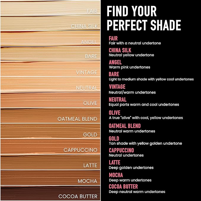 Frankie Rose Cosmetics Matte Perfection Foundation Makeup – Long-Lasting, Hydrating Foundation for Semi-Matte Finish - Full Coverage for All Skin Types - (Vintage) 1.0 US fl oz / 30 ml