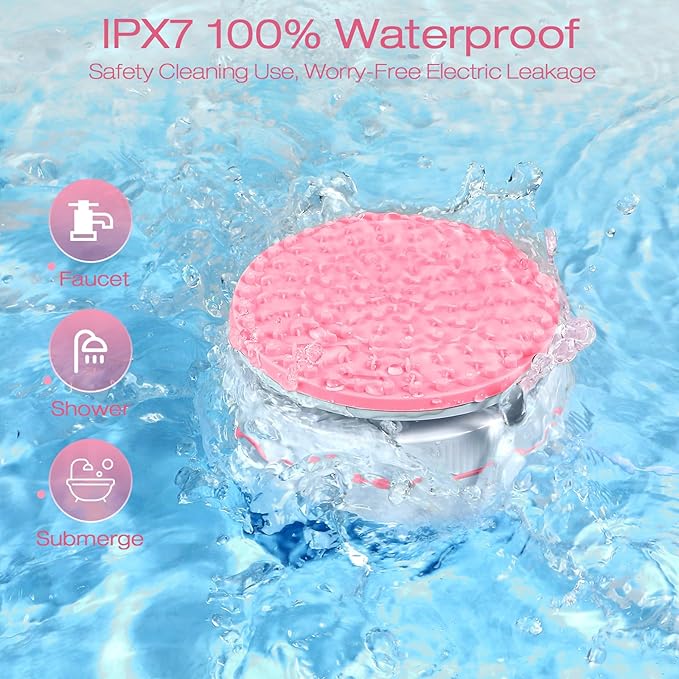 Norate Makeup Brush Cleaner, Stocking Stuffers for Women, Moms, Teen Girls, Electric Makeup Brush Cleaner Machine Solution, Removes Residue from Makeup Brushes with Deep-Clean Cruelty-Free Shampoo