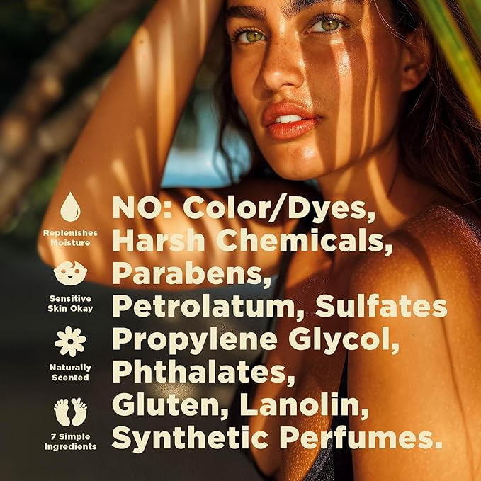 Sun & Done Whipped Beef Tallow for Skin - After Sun Care with 7 Simple Ingredients Including Shea Butter & Coconut | Sun Burn Cream, After Tanning Lotion, After Sun Lotion, Gel, Moisturizer