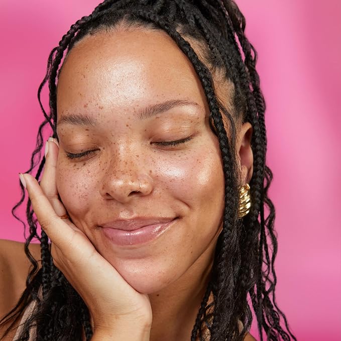 Glow Recipe Real Glass Skin Kit - PHA + BHA Toner & Gentle Face Exfoliant (40 ml) + Pink Juice Hydrating Moisturizer with Hyaluronic Acid (50 ml) + Niacinamide Dew Drops Highlighting Serum (15 ml)