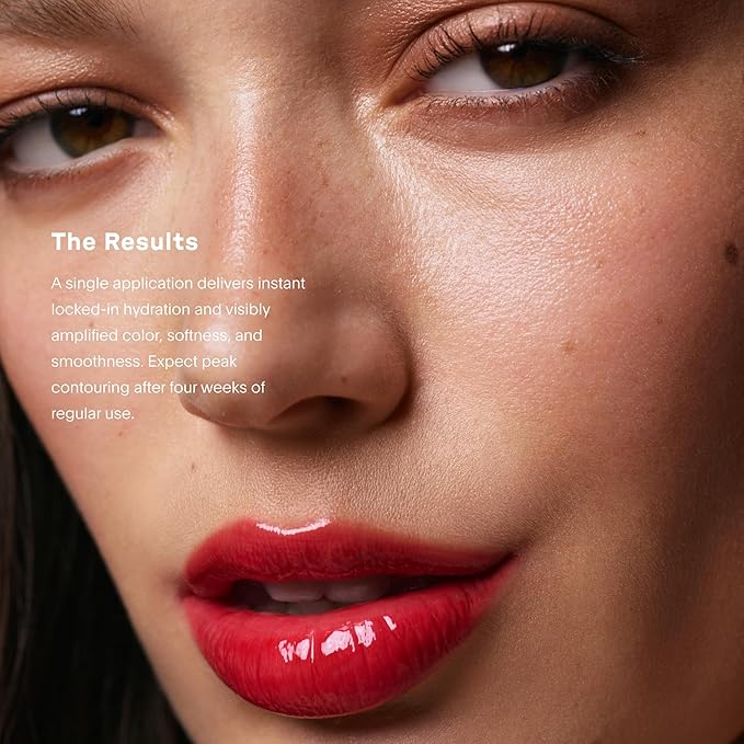 U Beauty The PLASMA Tinted Lip Compound - Anti-Aging & Anti-Wrinkle Lip Gloss, Hyaluronic Acid, Shea Butter & Peptides for Hydration & Plumping, Shanghai - 15 mL