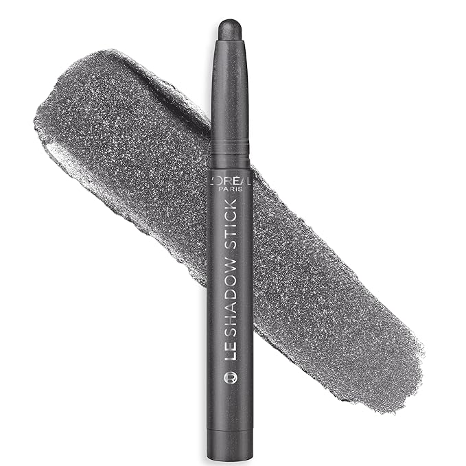 L'Oreal Paris Makeup Le Shadow Stick Eyeshadow, Blendable, Smudge-Resistant, Smokey Cream Eyeshadow, 280 Moonlit Metal