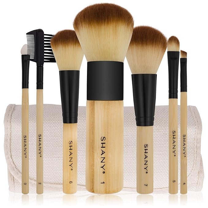 SHANY Bamboo Makeup Brush Set - Old Packaging and Style