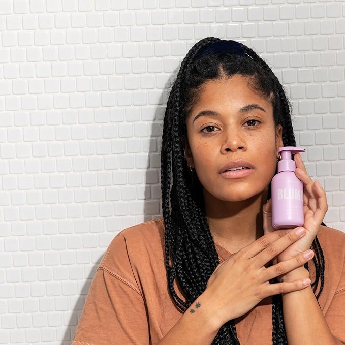 Blume Daydreamer Hydrating Face Wash for Women & Men - Gentle Facial Cleanser Enriched with Chamomile & Lavender to Soothe Skin - Non-Stripping Cream Face Cleanser for Sensitive Skin (4 oz)