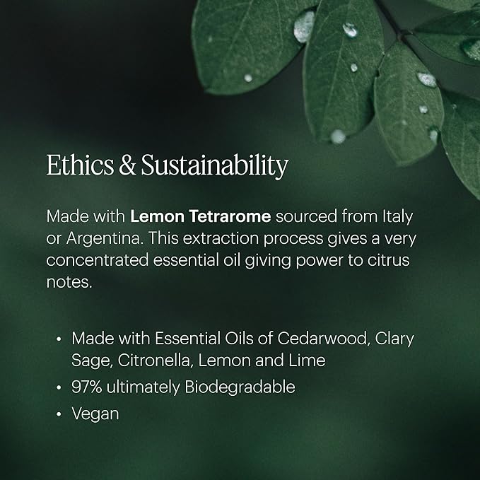 Aera Citrus - Essential Oil for Home - Lemon Zest Fragrance - Notes of Lemon, Orange, Clary Sage and Cedar - Scent Refill - Works with The Aera Diffuser