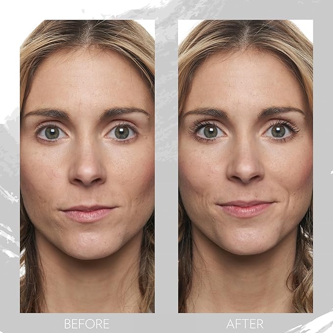 Nu Skin LightShine Curl & Lash Mascara | Nourishing Black Mascara for Visibly Curled Eyelashes | Waterproof Formula, Strengthens Lashes, Great for Eye Makeup | Long-Lasting Wear