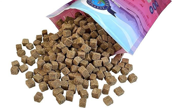 Freeze Dried Raw Dog Food, Pork Recipe, All Natural, No Synthetics, Made in USA with Goat's Milk & Organic Produce, High Protein, Complete Meal (14oz)