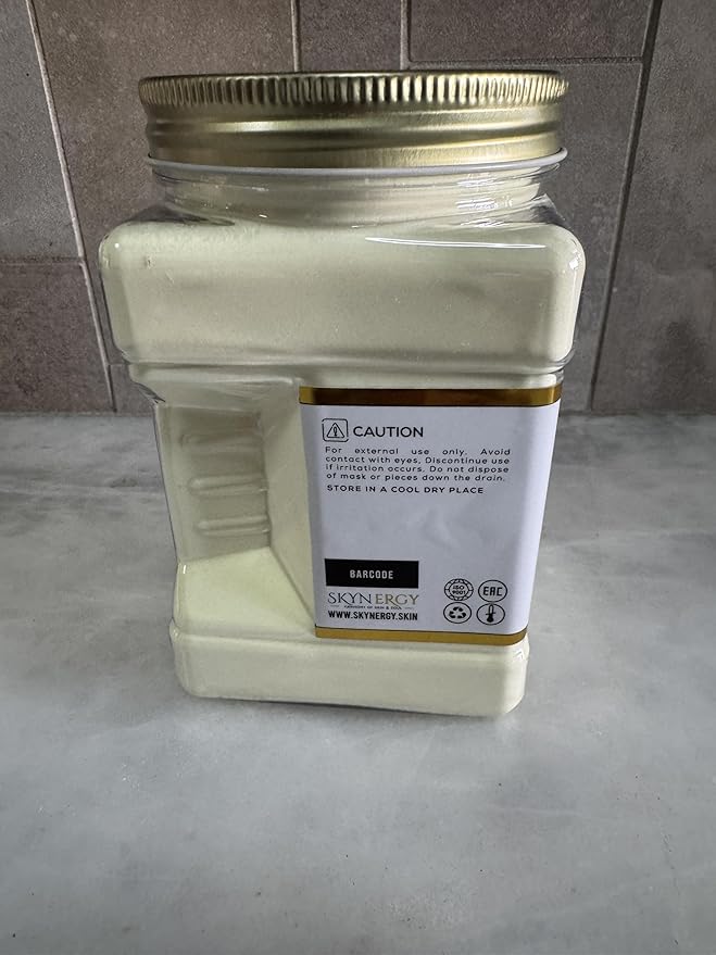 Brightening Fusion Jelly Face Mask - Professional Grade HydroGlo Peel Off Face Mask for Skin Hydration, Radiance, Reduced Wrinkles, Fine Lines, Inflammation, and Pigmentation | 30 fl oz