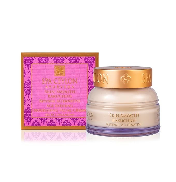 SPA CEYLON Bakuchiol Age Refining Nourishing Facial Cream | Face Care | Daily Skin Care | Ayurveda