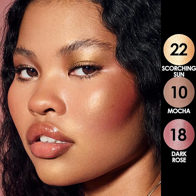 FOCALLURE 3PCS Cream Contour Stick - Highlighter Bronzer Blush Set for Face Sculpting, Non-Greasy Longwear Makeup, Easy to Blend with Natural Matte Finish,SET 5