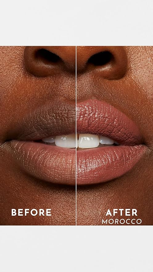 Lawless Women's Forget the Filler Lip-Plumping Line-Smoothing Satin Cream Lipstick, Morocco, Pink, 0.1 Ounce