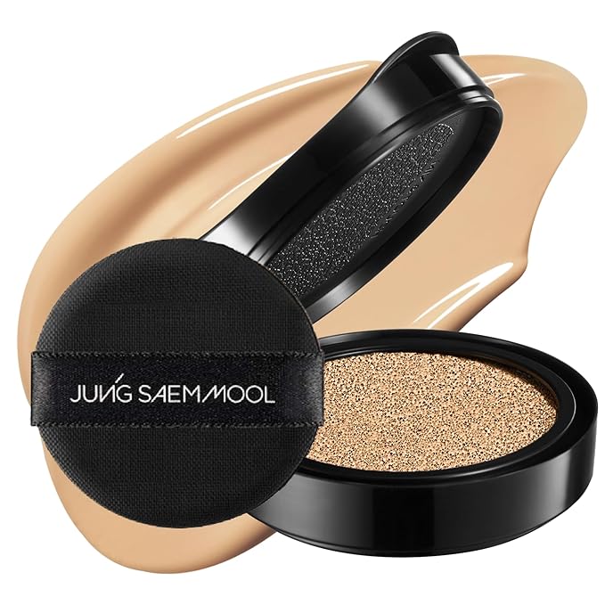 [JUNGSAEMMOOL OFFICIAL] Essential Skin Nuder Cushion (08 Medium Deep) | Refill Only | Natural Finish | SPF50 Broad Spectrum | Makeup Artist Brand