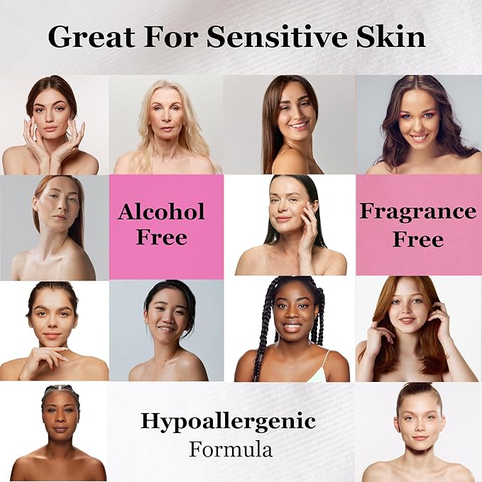 1400-Count Bulk Individually Wrapped Makeup Remover Wipes | Hypoallergenic, Fragrance-Free, Alcohol-Free with Vitamin E | Travel Essentials, Makeup Remover Wipes for Hotels, Airbnb