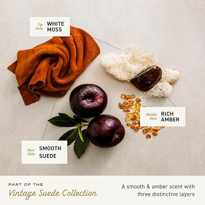 Cremo Body Wash Men, A Vintage Suede with Notes of White Moss and Rich Amber, 16 Fl Oz