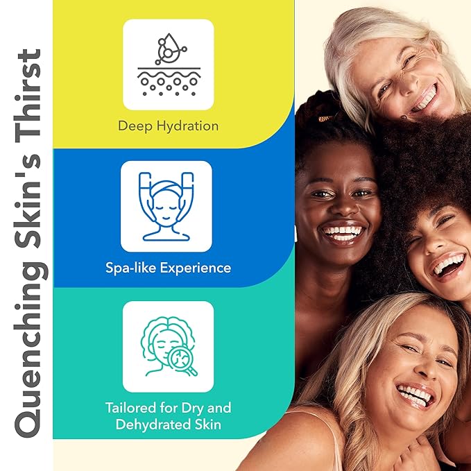 Patchology Hydrating Sheet Masks - Weekend Travel Skincare Essentials - Hyaluronic Acid Masks with Revitalizing Serum, Licorice Root Extract Skincare - Ultimate Hydration & Radiance (4 Masks)