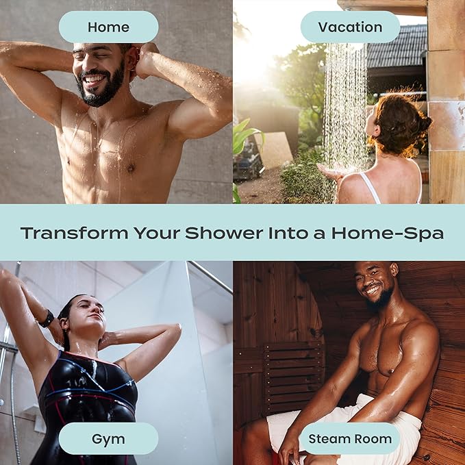 Body Restore Shower Steamers Aromatherapy 15 Pack - Birthday Gifts for Women, Men, Travel Essentials, Stress Relief, Relaxation, Self Care - Eucalyptus