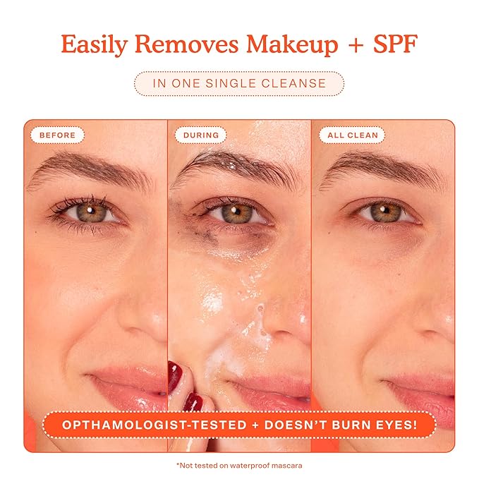 Tower 28 SOS Gel Cleanser + Makeup Remover for Sensitive Skin, Gentle Hydrating pH-Balanced Face Wash Removes Makeup and SPF Without Drying - 150ML