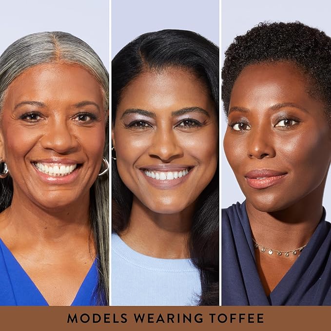 LAURA GELLER NEW YORK Baked Balance-n-Brighten Foundation with Kabuki Brush Makeup Set, Toffee