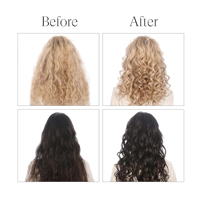 Bell-curve Curl Cream for Curly Hair – Defines, Softens & Controls Frizz, 97% Natural, 11% Organic, Vegan, Clean Beauty, with Safflower Seed Oil & Aloe, Lightweight Moisture & Shine, 4 oz