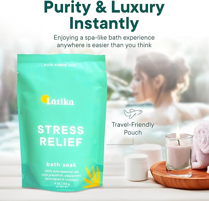 Stress-Relief Epsom Salt Bath Soak