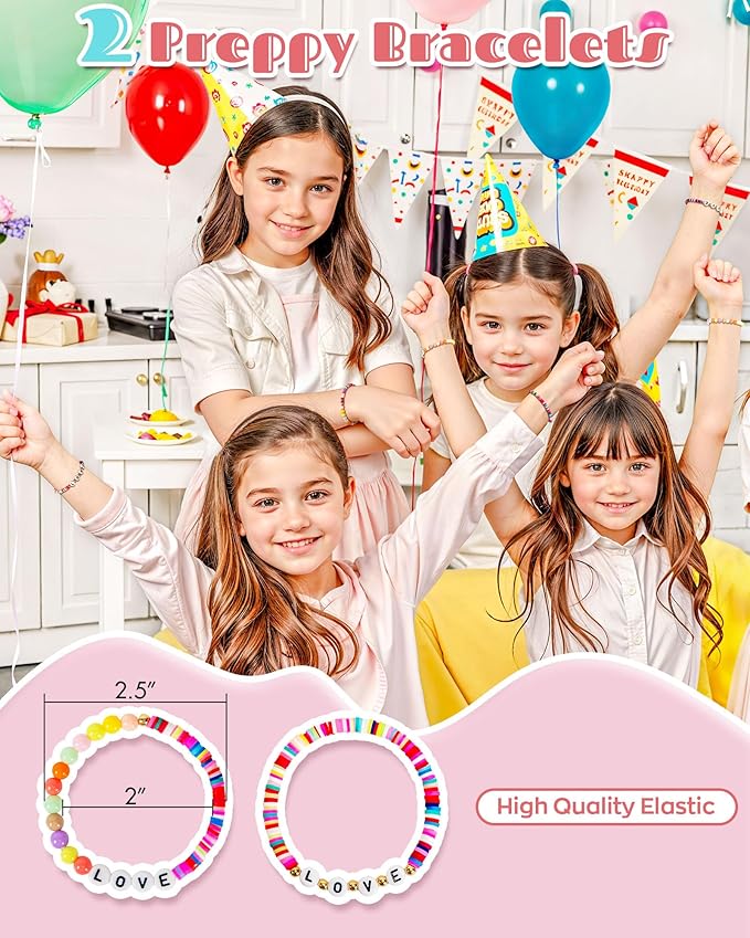 Monogrammed Gifts for Women Girl Kids, Preppy Vanity Bag, Makeup Travel Toiletry Bag with Zipper, Personalized Birthday Gift, Bridal Shower Gift, Flower Girls Gift (Small)